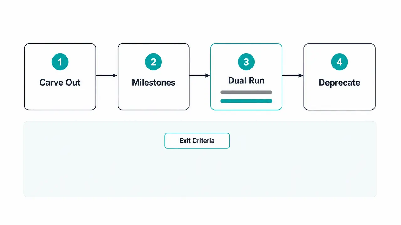 Planning the platform transition as a program