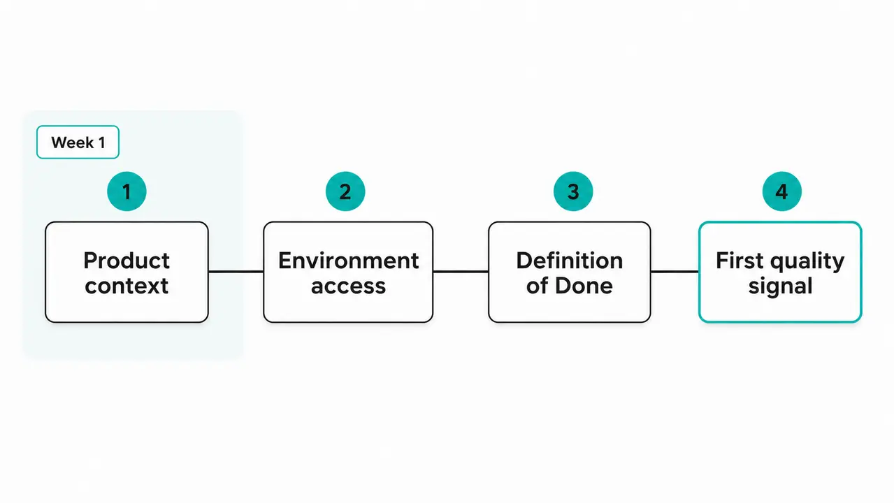 Where teams underestimate onboarding for external QA