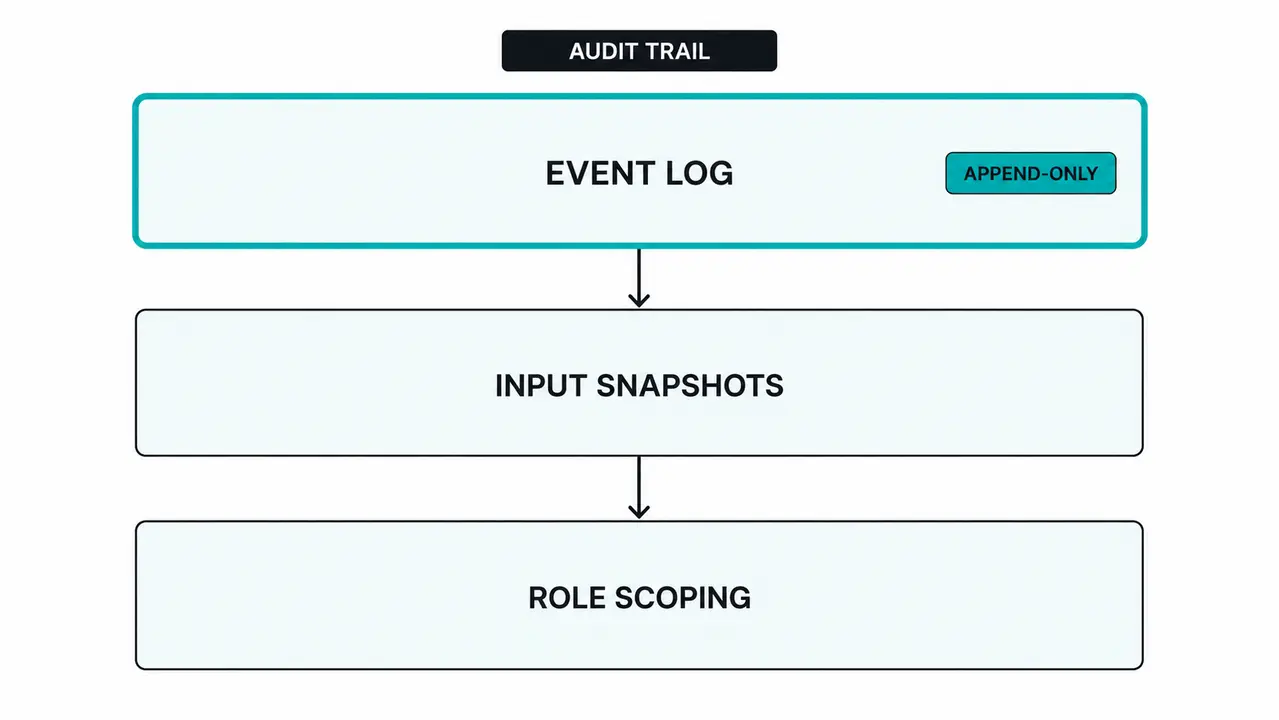 Compliance becomes architecture when auditability is real