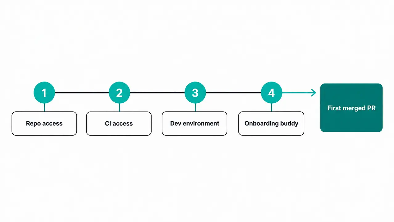 Onboarding procedures that make week two productive