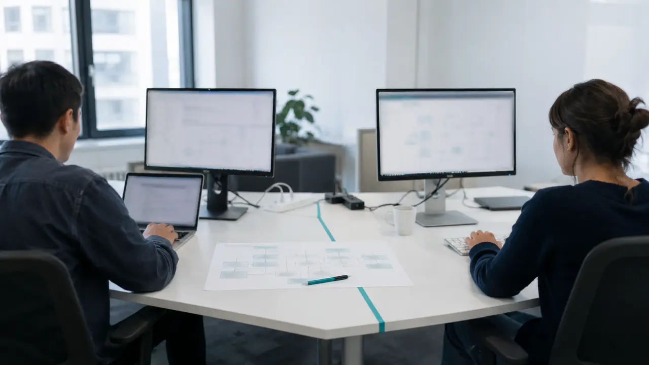 Outsourced development fails at the interface between teams