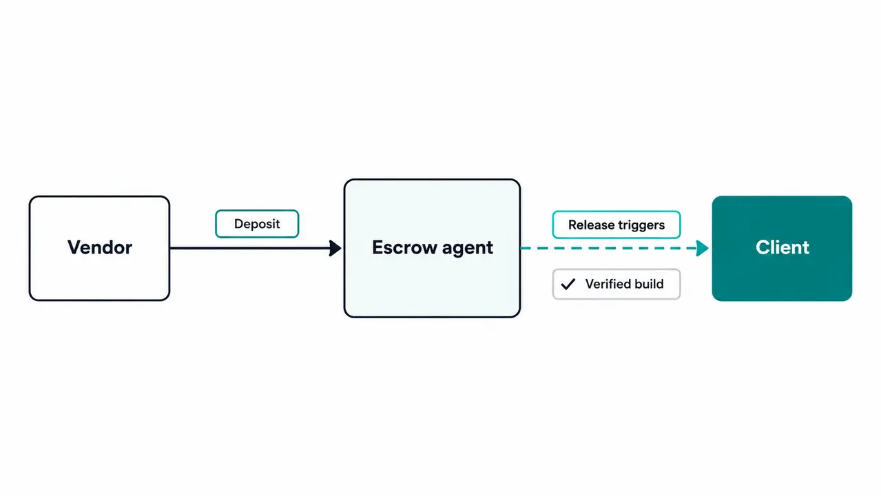 Source code escrow and release triggers in plain language