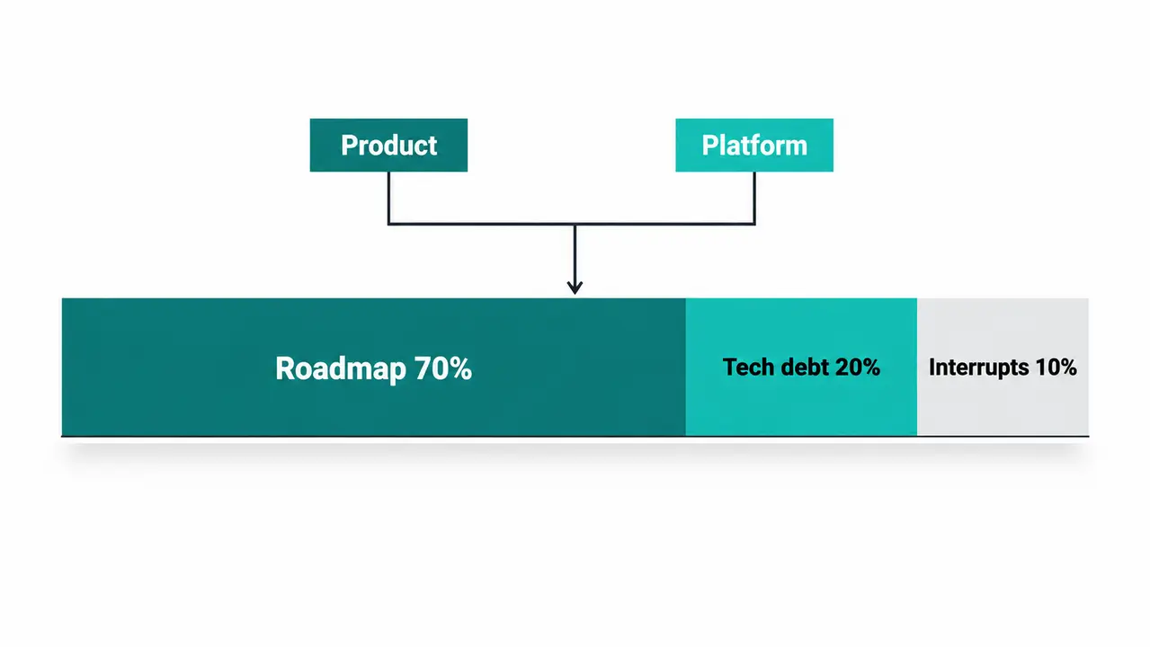 Two roadmaps competing inside one backlog